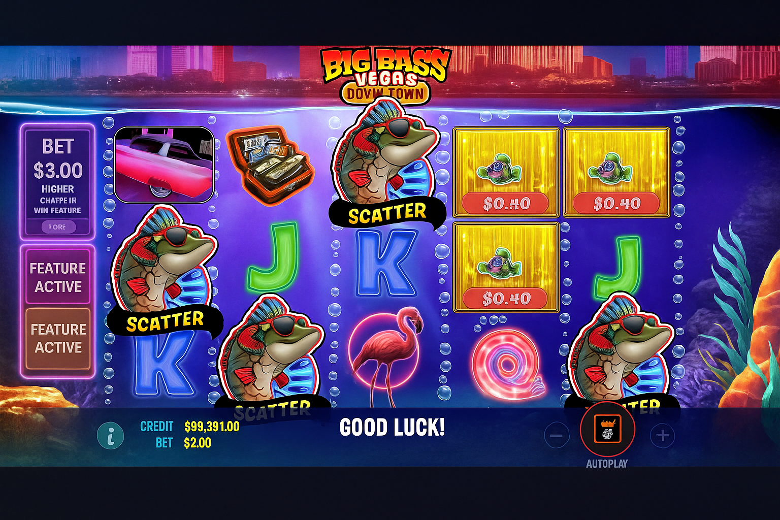 Big Bass Vegas Double Down Deluxe preview